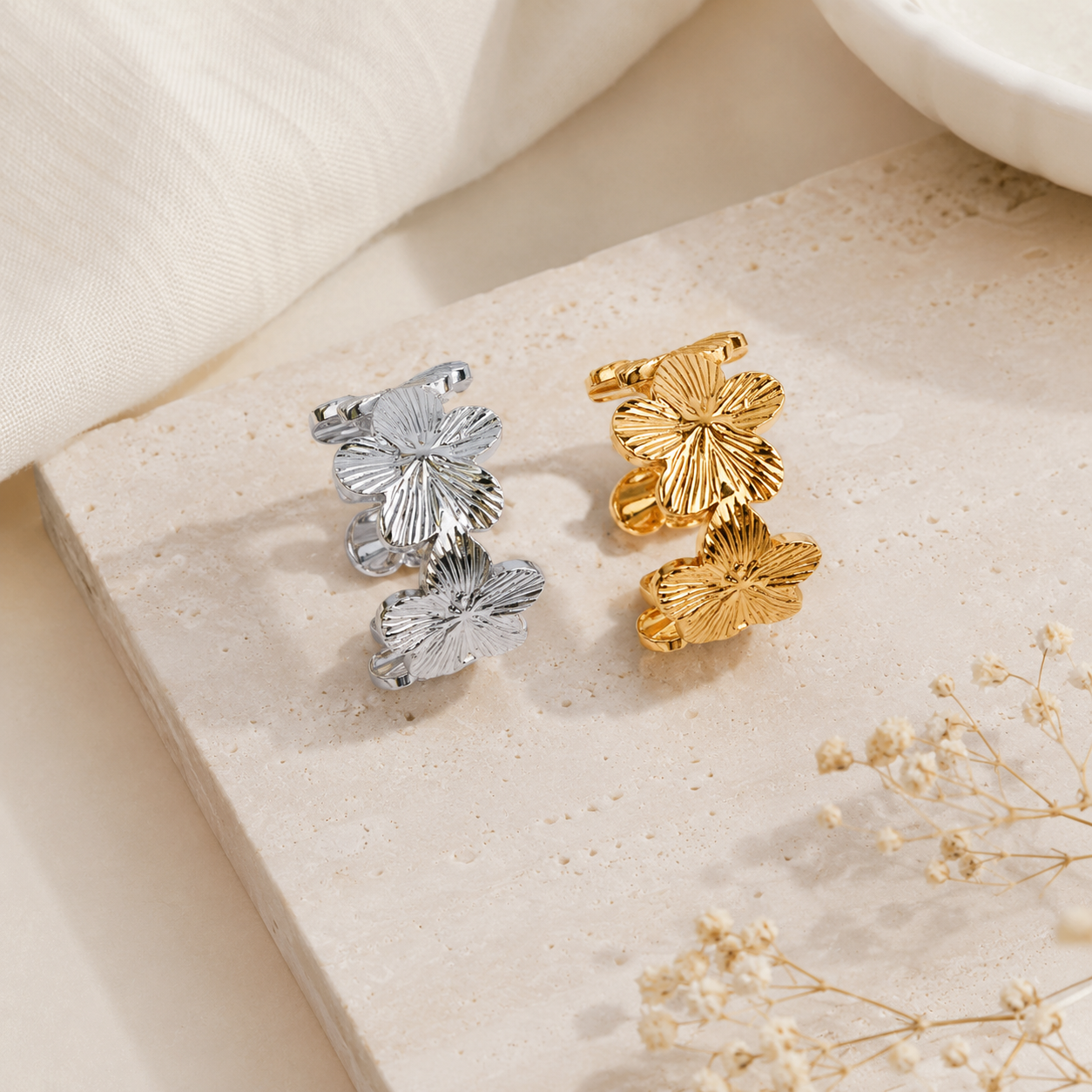 BAGUE FLEURS Mavi collection