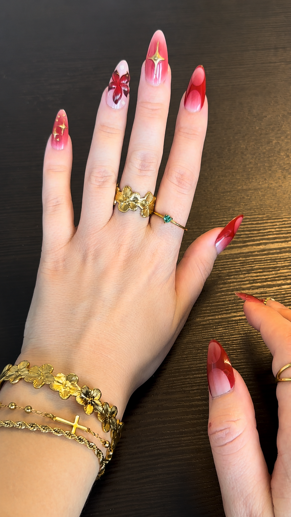 BAGUE FLEURS Mavi collection