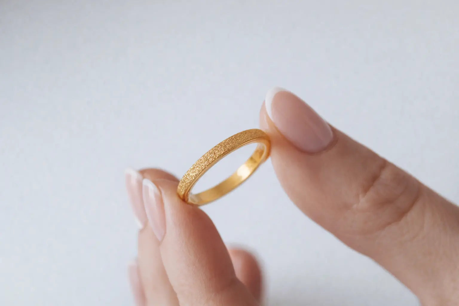 BAGUE SABLE DORÉ Mavi collection