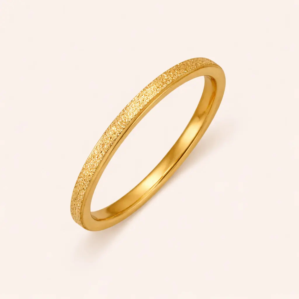 BAGUE SABLE DORÉ Mavi collection